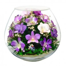 "NaturalFlowers" Арт: BBO  цветы в стекле
